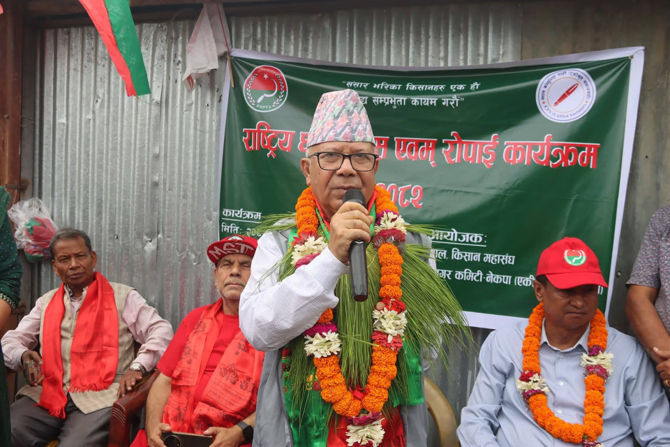 नेपाल कृषि क्षेत्रमा ठूलो सम्भावना भएको मुलुक हो: अध्यक्ष नेपाल