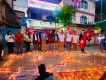 युवा संघ नेपालले दीप प्रज्वलन गरेर मनायो १८औँ गणतन्त्र दिवस