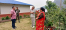 बागमती प्रदेश प्रमुख शर्माद्वारा सिन्धु एकीकृत अर्गानिक फार्मको अवलोकन