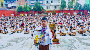 बुद्धिचाल च्याम्पियन हार्दिक पन्त सम्मानित