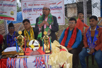 नेपाल खेलकुद महासंघ समाजवादी नुवाकोटको आयोजनामा  खुल्ला फुटसल प्रतियोगिता