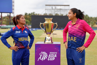 एसिसी महिला एसिया कप: युएई र नेपालबीचको खेल सुरू