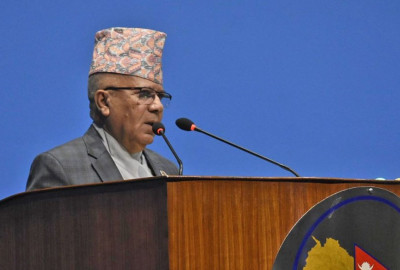 नीति तथा कार्यक्रमबारे अध्यक्ष नेपालद्वारा संसद्मा सम्बोधन (पूर्णपाठ)  