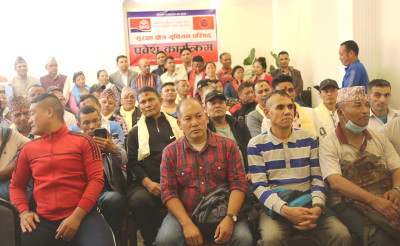 माओवादी निकट श्रमिक सङ्गठनका ८० बढी नेताकार्यकर्ता नेपाल सुरक्षा श्रमिक ट्रेड युनियनमा प्रवेश