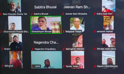 मधेश प्रदेश कमिटी जुम मिटिङ सम्पन्न