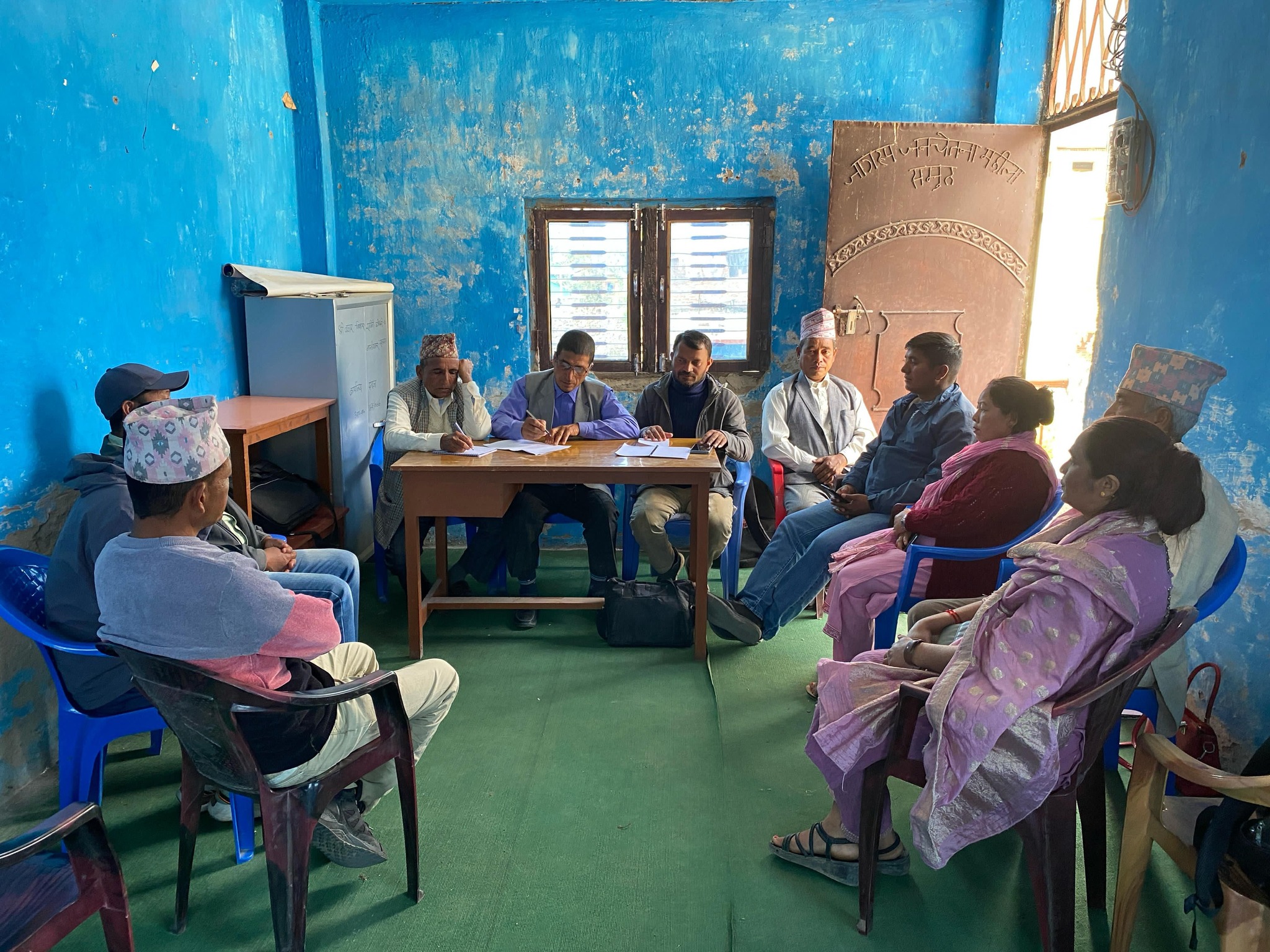 छत्रेश्वरी गाउँपालिका कमिटीको सचिवालय बैठक सम्पन्न