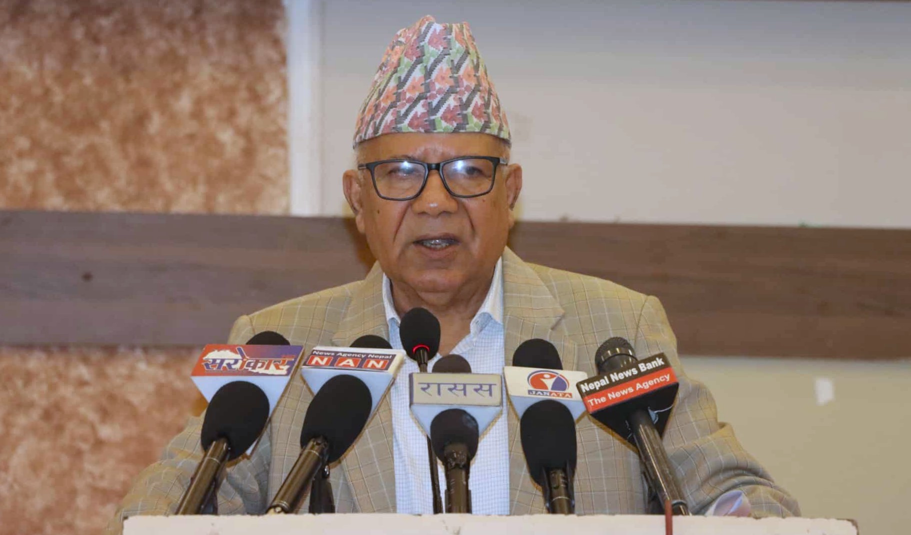 जीवनमा एक रूपैयाँ पनि भ्रष्टाचार गरेको छैन: अध्यक्ष नेपाल